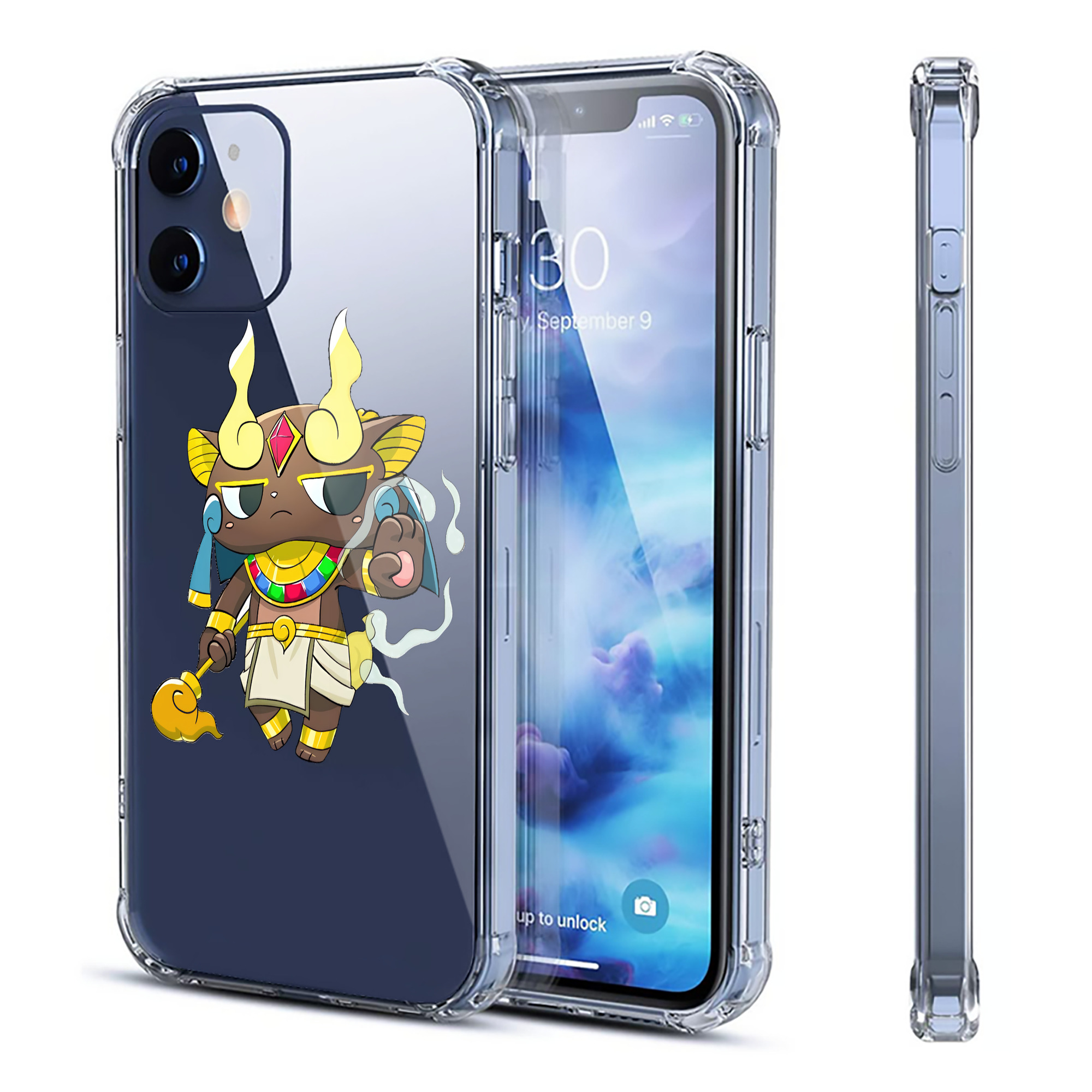 （画像用） 妖怪ウォッチ Yo-kai Watch 【iPhone 12シリーズ対応】透明スマホケース（クリアソフトケース）